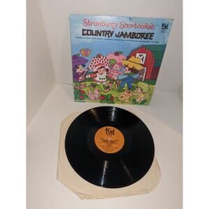 1981 Vintage Strawberry Shortcake Country Jamboree Vinyl Record Album